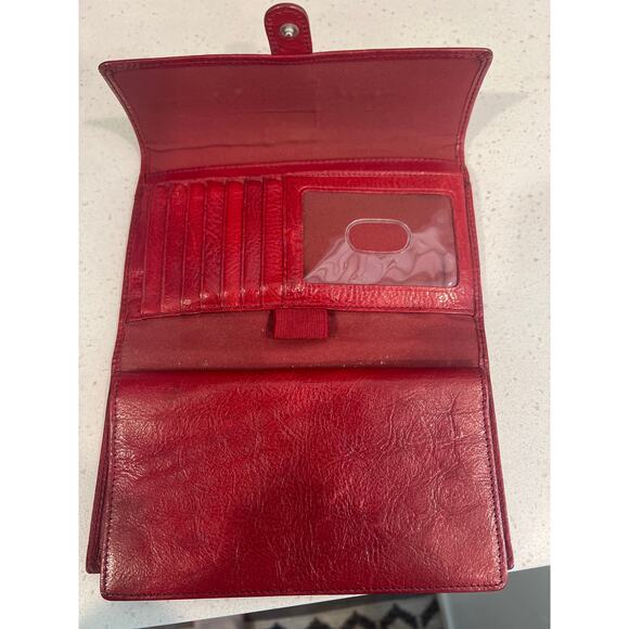 Wilson’s Leather red wallet - Picture 3 of 5